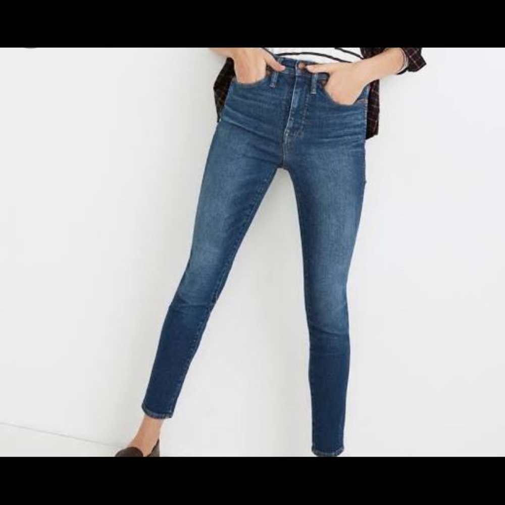Madewell 10" High-Rise Skinny Jeans
